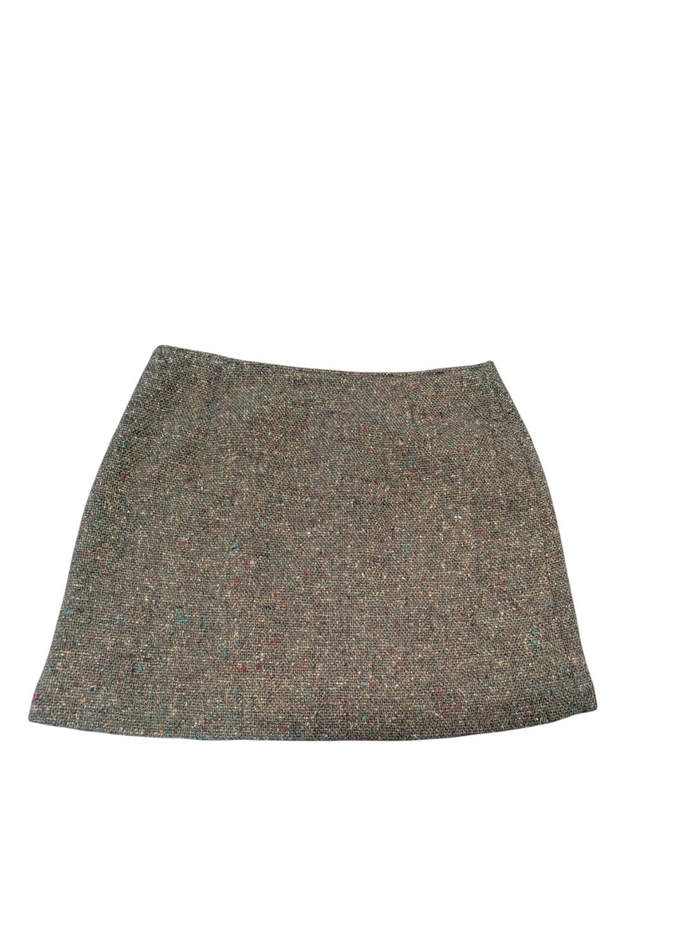 *Vintage* Express Tweed Mini Skirt - Recycled Wool - Tweed - Size 1/2
